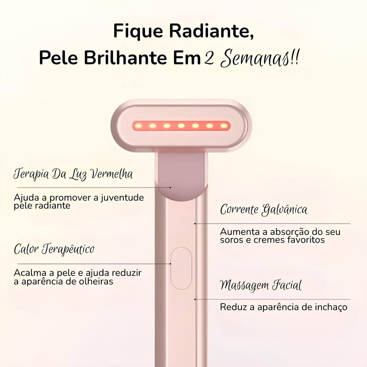 Bastão Radiante com Luz Vermelha